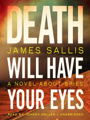 cover image of Death Will Have Your Eyes